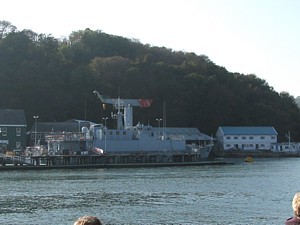Former HMS Cromer at Dartmouth