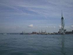 Back in Portsmouth Harbour 