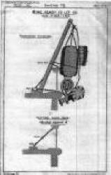 Rigging arrangement for British EM mine c.1891