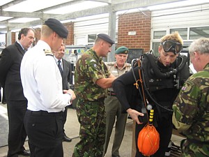 COSCAP chats with CPO Ruby Murray and members of the latest AB Diver course 