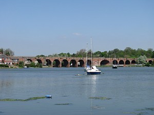 Fareham railway viaduct