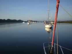 Flat Calm on the Beaulieu River 