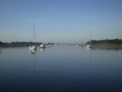 Flat Calm on the Beaulieu River 