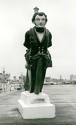 HMS Vernon Figurehead Feb 1957