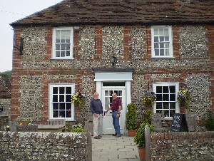 Exterior of Hare & Hounds at Stoughton