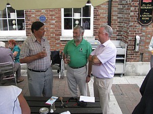 John Belchamber, Richard Lowther and Liam Donaldson