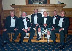 Members of LMCDO '70 at MCDOA Annual Dinner in Nov 2005