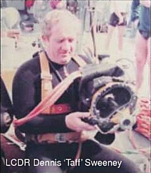 Lt Cdr Dennis 'Taff' Sweeney RAN