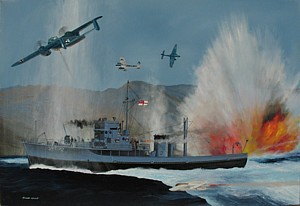 Moonlit Assault in the Aegean