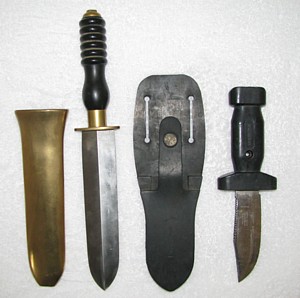 Hoole's diving knife collection
