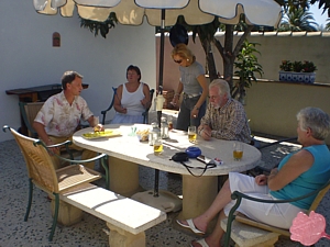 Jon & Karin Cox with Bill & Gunhilde Norton and Linda