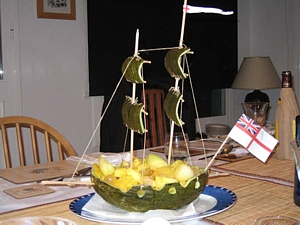 Galleon Centrepiece