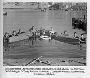 Sleeping Beauties of the Med Fleet CD Team in Malta during the late 1950s