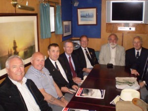 TCA members in Wardroom