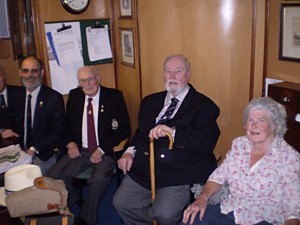 TCA members in Wardroom