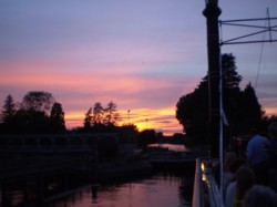 Sunset on the Thames