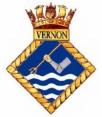 Not so old HMS Vernon badge