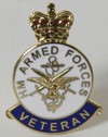 Veteran's lapel badge